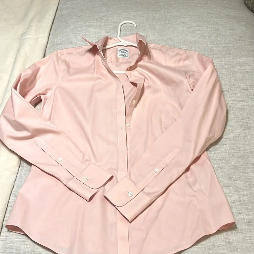 Pink fitted non iron button down - Picture 4 of 4